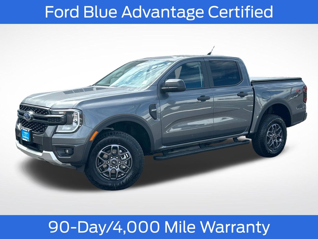 Carbonized Gray Metallic 2025 Ford Ranger Pickup Truck Four-Wheel Drive Automatic