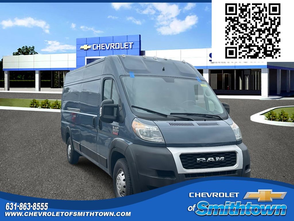 Black Clearcoat 2019 RAM ProMaster 3500 159 High Roof Extended Cargo Van FWD Van Front-Wheel Drive 6-Speed Automatic