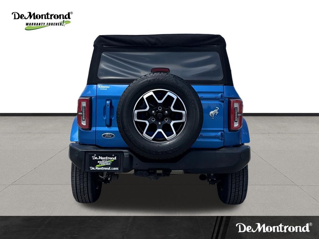 2021 Ford Bronco Outer Banks Blue at Bayway Cadillac of The Woodlands