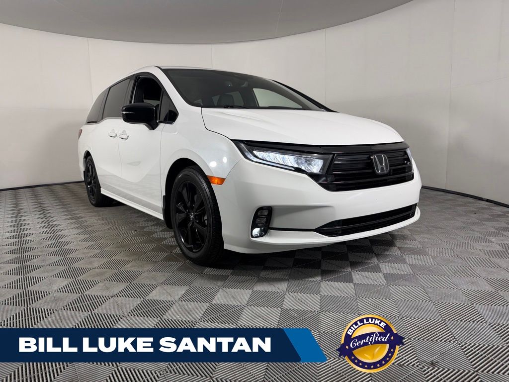 Platinum White Pearl 2024 Honda Odyssey Minivan Front-Wheel Drive Automatic