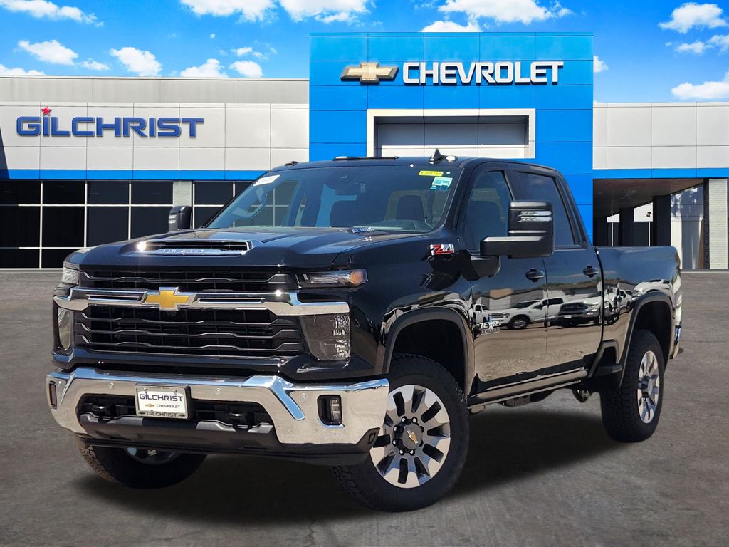 Black 2026 Chevrolet Silverado 2500HD Pickup Truck Four-Wheel Drive Automatic