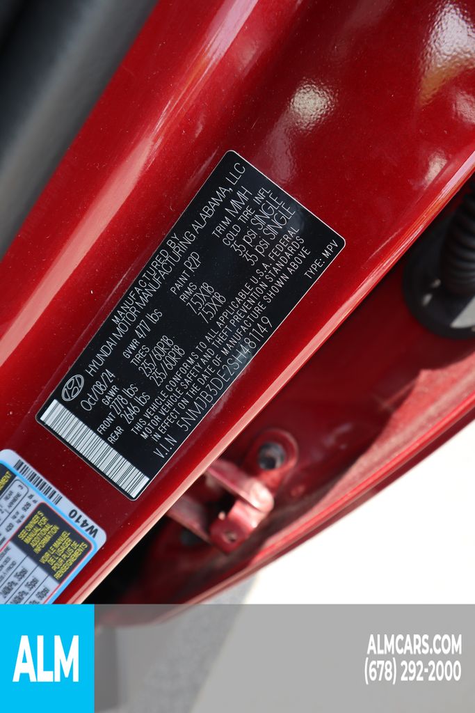 Used 2025 Red Hyundai SEL image 38