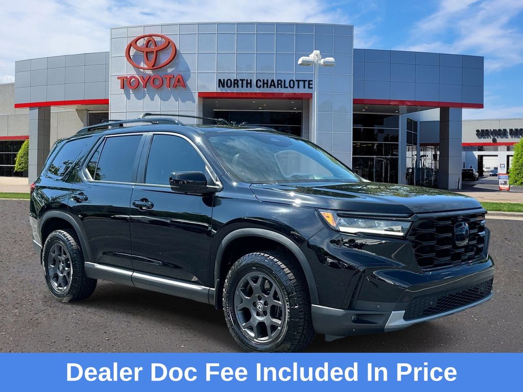Crystal Black Pearl 2025 Honda Pilot SUV / Crossover All-Wheel Drive Automatic