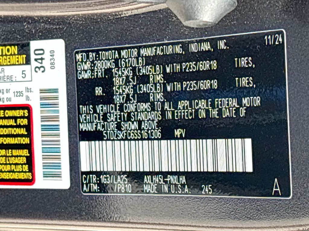 Used 2025 Gray Toyota Limited image 35