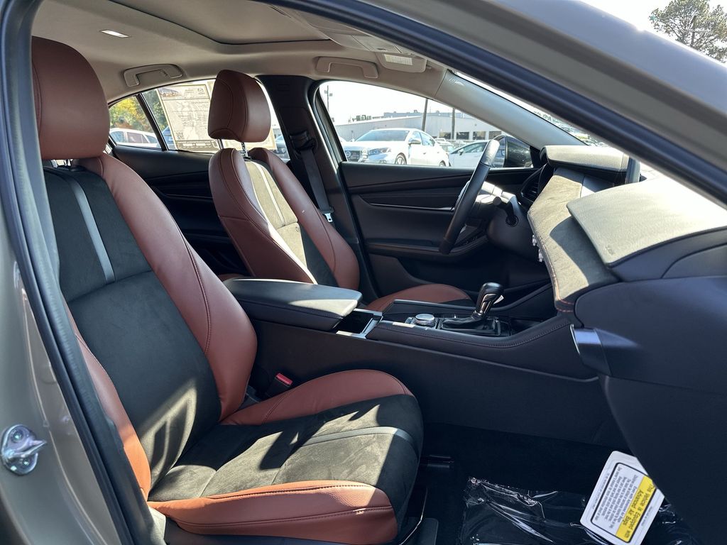 2025 Mazda Mazda3 2.5 Carbon Turbo Beige at Stokes Mazda