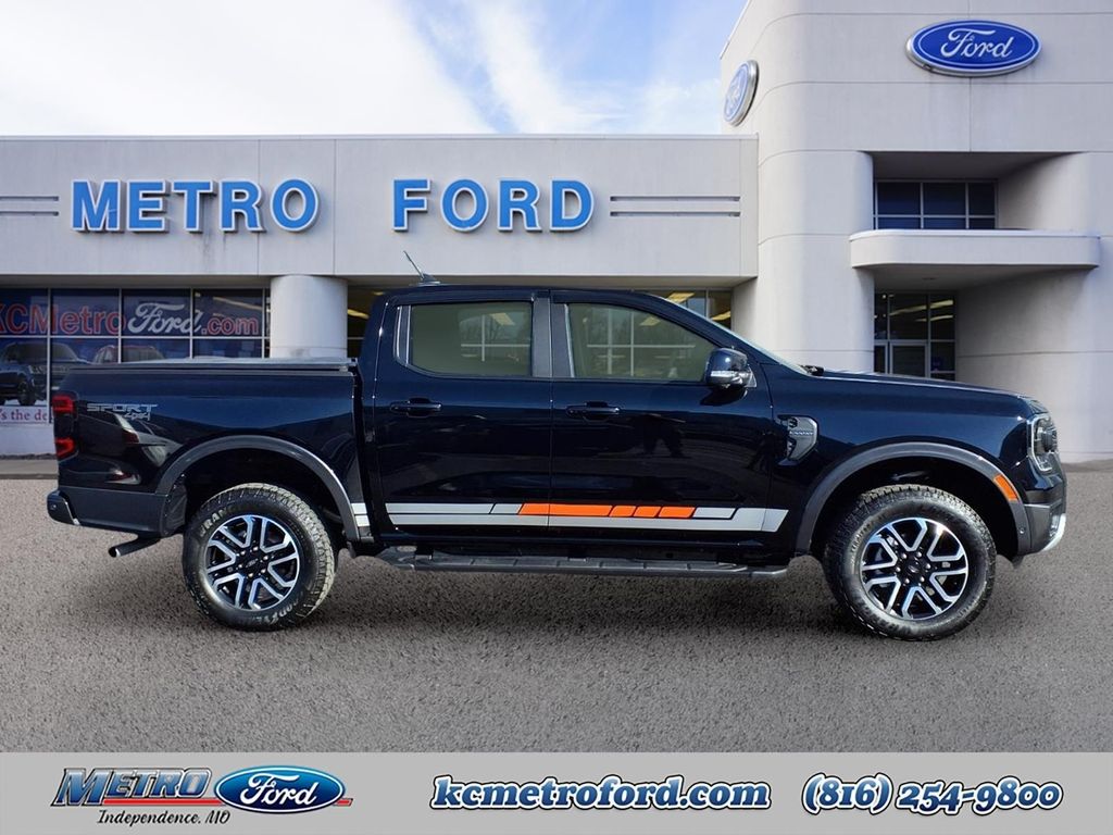 Used 2024 Ford Ranger Lariat with VIN 1FTER4KH3RLE42188 for sale in Kansas City