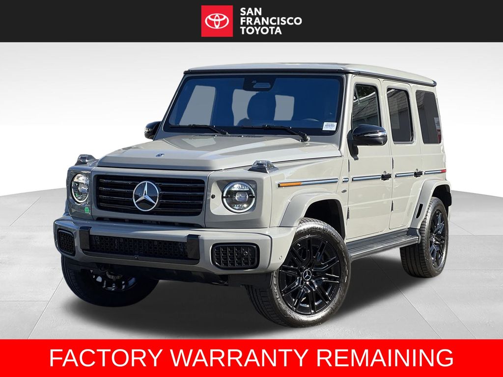 Gray (MANUFAKTUR Arabian Grey) 2025 Mercedes-Benz G-Class SUV / Crossover All-Wheel Drive 2-Speed Automatic