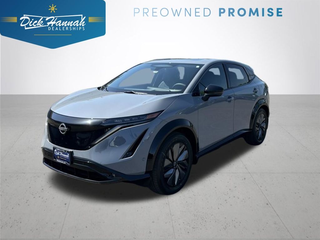 Boulder Gray Pearl 2025 Nissan Ariya Platinum+ e-4ORCE SUV / Crossover All-Wheel Drive Continuously Variable Transmission