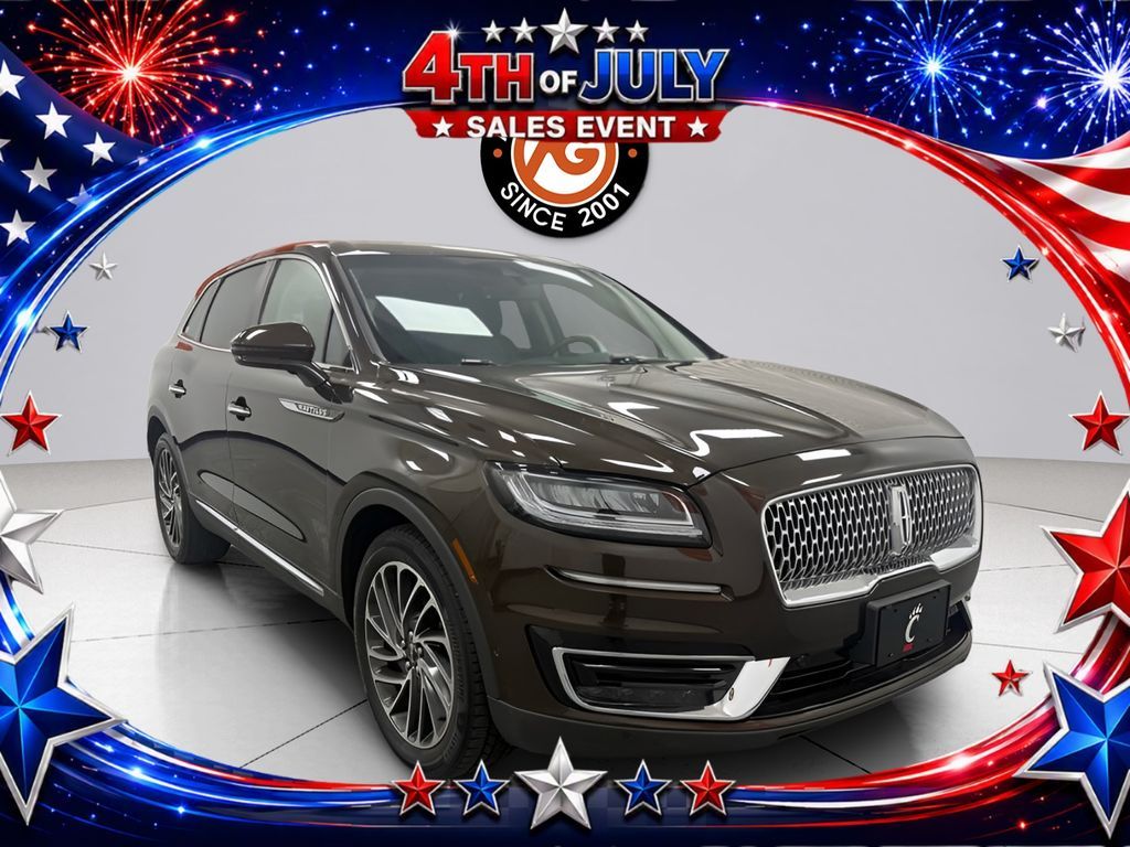 Brown Metallic 2019 Lincoln Nautilus SUV / Crossover Front-Wheel Drive 8-Speed Automatic