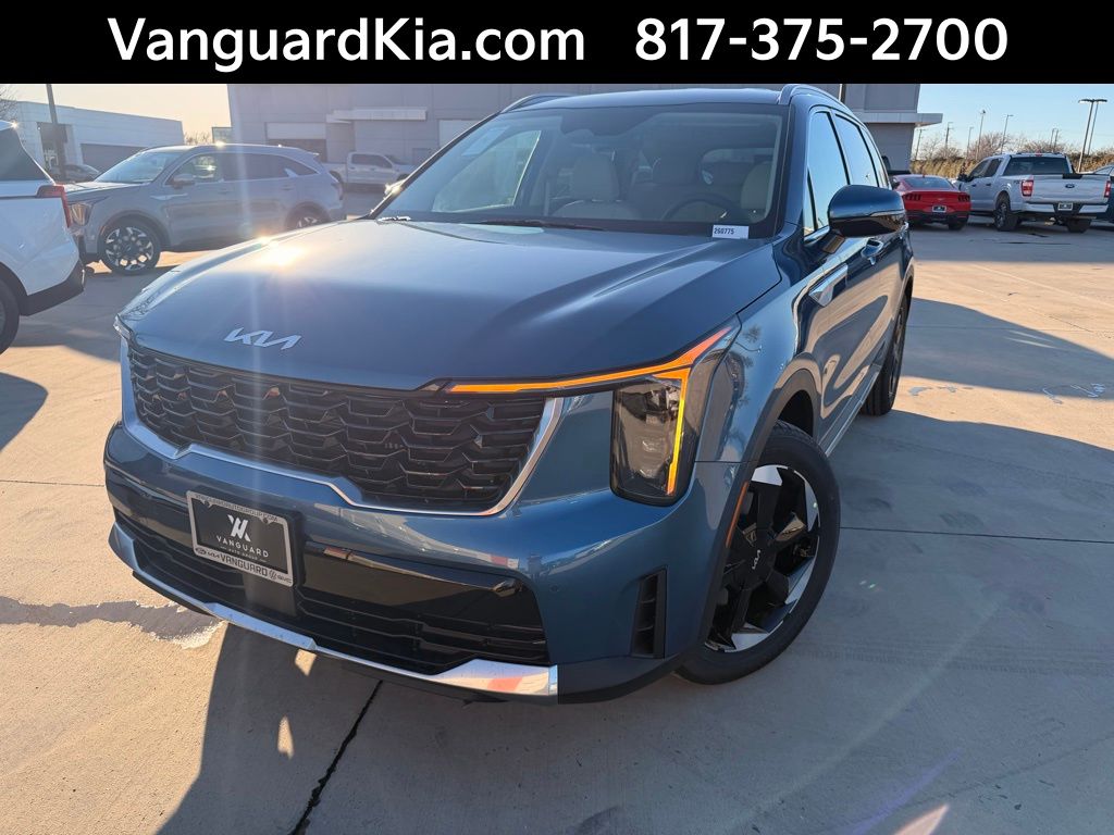 Mineral Blue 2026 Kia Sorento Plug-In Hybrid EX AWD SUV / Crossover All-Wheel Drive 6-Speed Automatic