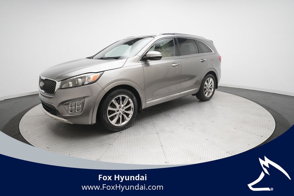 Titanium Silver 2016 Kia Sorento SUV / Crossover All-Wheel Drive 6-Speed Automatic