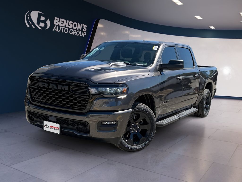 Gray (Granite Crystal Metallic Clearcoat) 2026 RAM 1500 Express Crew Cab 4WD Pickup Truck Four-Wheel Drive 8-Speed Automatic