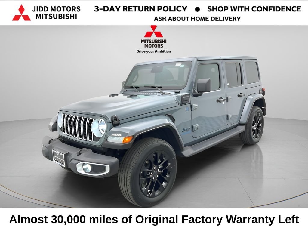 Anvil Clear Coat 2025 Jeep Wrangler 4xe SUV / Crossover Four-Wheel Drive 8-Speed Automatic