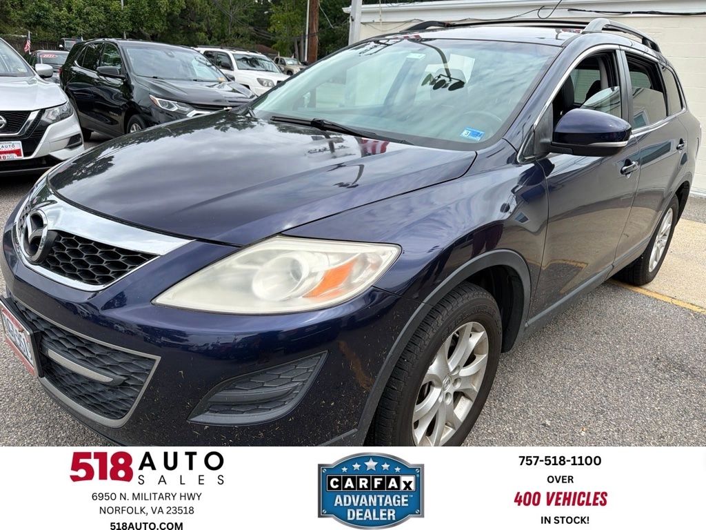 Stormy Blue Mica 2012 Mazda CX-9 SUV / Crossover All-Wheel Drive 6-Speed Automatic