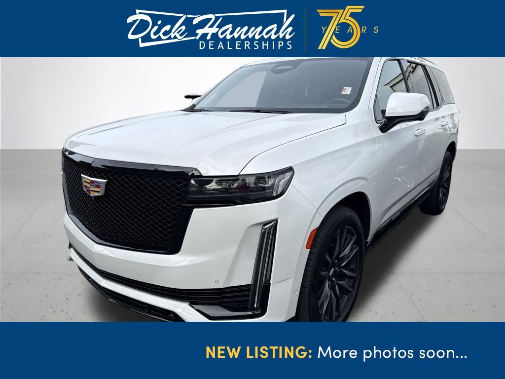 White 2022 Cadillac Escalade SUV / Crossover Four-Wheel Drive Automatic