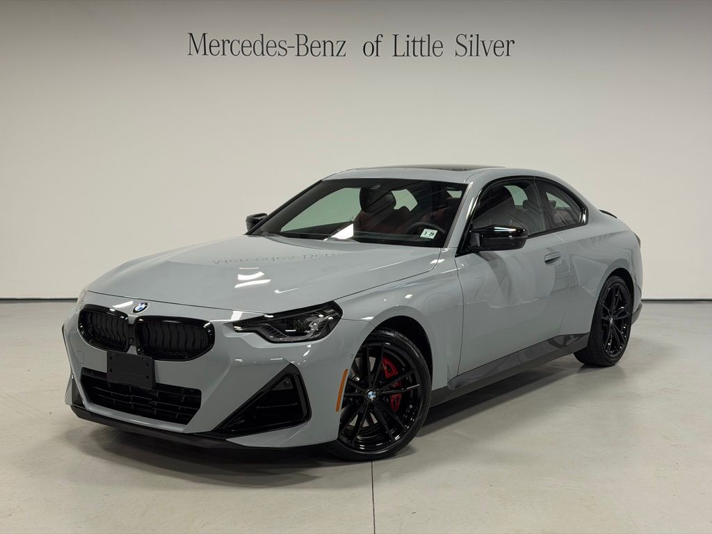 Brooklyn Gray Metallic 2024 BMW 2 Series M240i xDrive Coupe AWD Coupe All-Wheel Drive 8-Speed Automatic