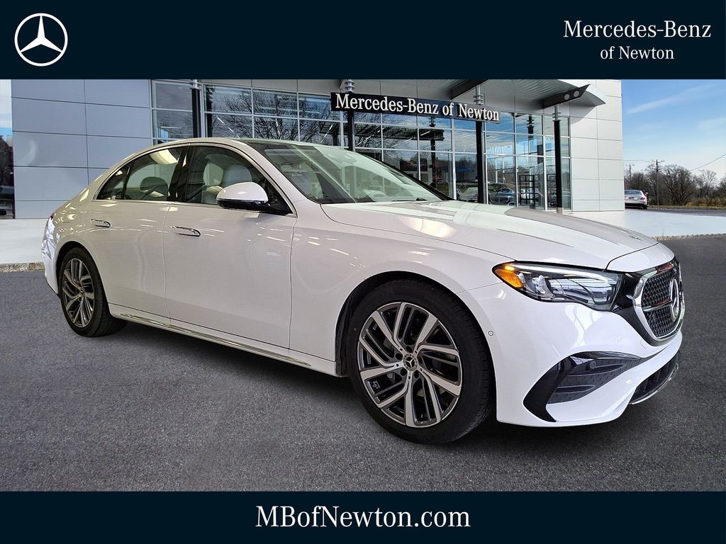Polar White 2026 Mercedes-Benz E-Class E 350 4MATIC Sedan All-Wheel Drive 9-Speed Automatic