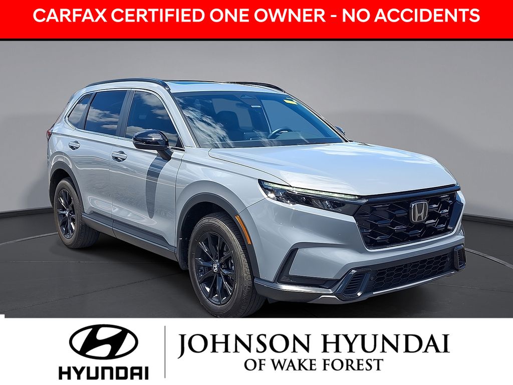 Urban Gray Pearl 2024 Honda CR-V Hybrid SUV / Crossover All-Wheel Drive Continuously Variable Transmission