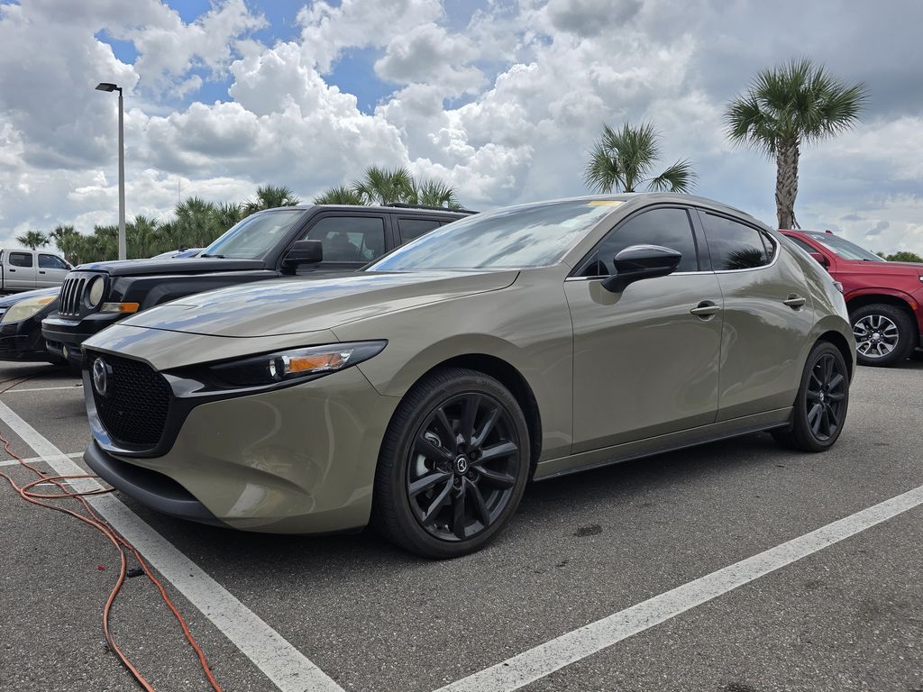 Zircon Sand Metallic 2025 Mazda MAZDA3 Hatchback All-Wheel Drive 6-Speed Automatic