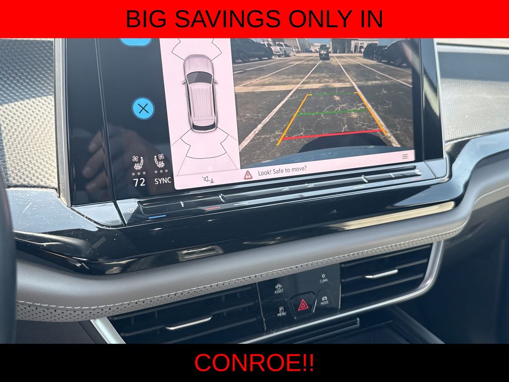2024 Volkswagen Atlas Cross Sport 2.0T SEL R-Line White at DeMontrond Gulf Freeway