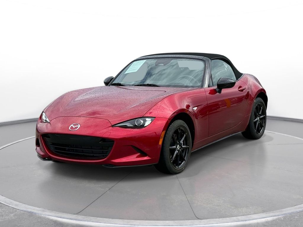 Soul Red Crystal Metallic 2025 Mazda MX-5 Miata Sport RWD Convertible Rear-Wheel Drive 6-Speed Manual