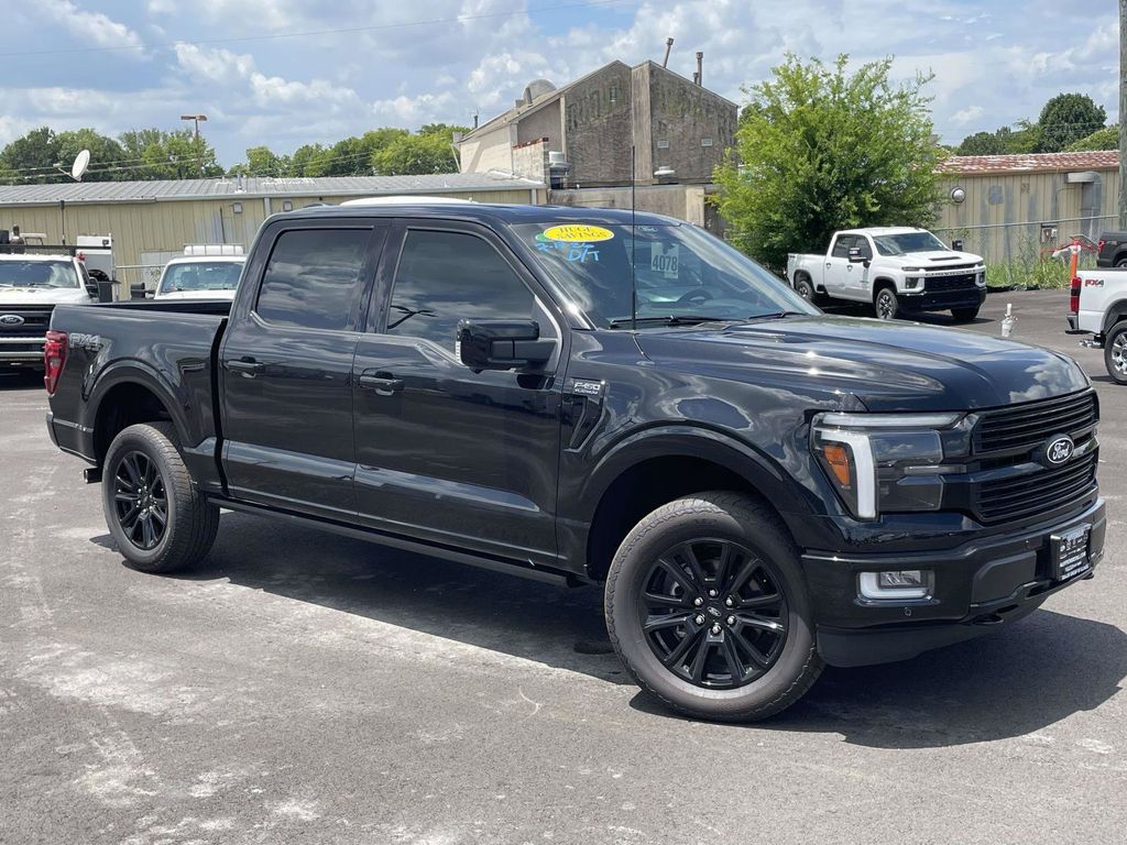 Black Metallic 2025 Ford F-150 Pickup Truck Four-Wheel Drive Automatic
