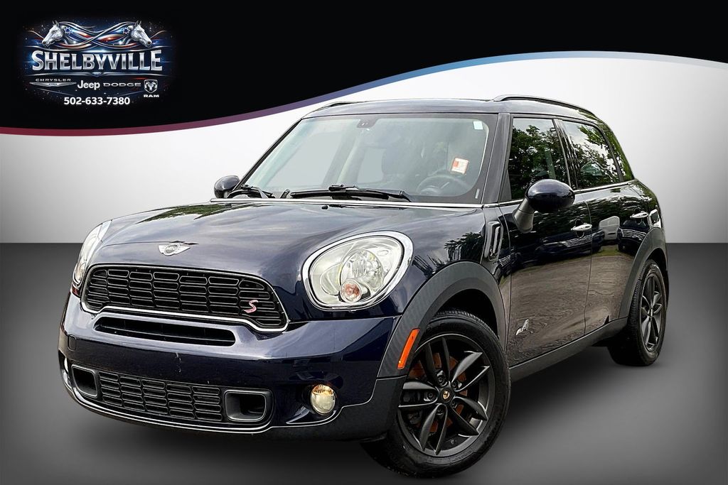 Cosmic Blue Metallic 2012 MINI Countryman SUV / Crossover All-Wheel Drive 6-Speed Manual Overdrive