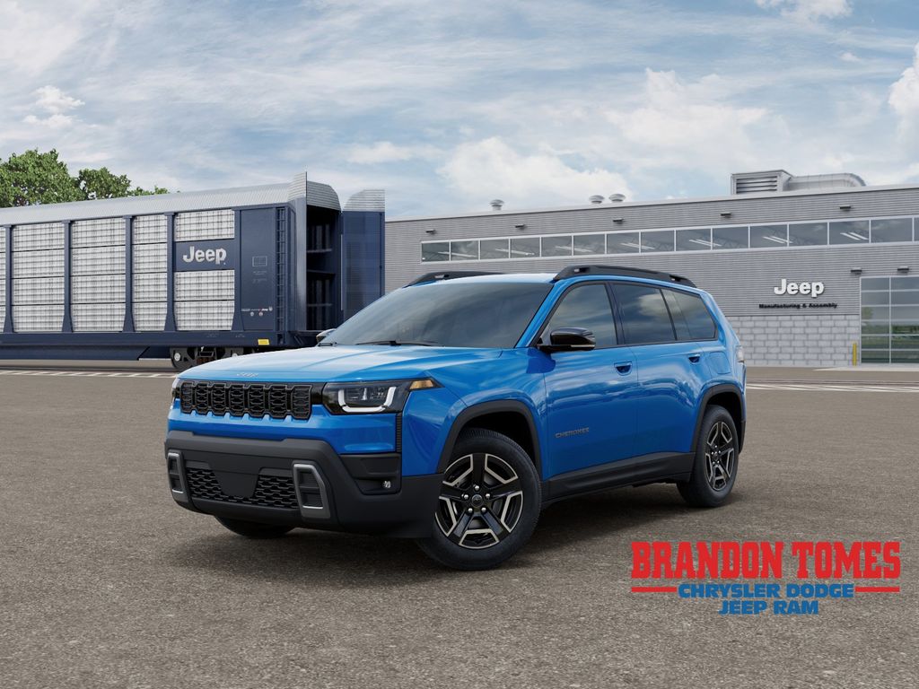Blue Pearl 2026 Jeep Cherokee SUV / Crossover Four-Wheel Drive Continuously Variable Transmission