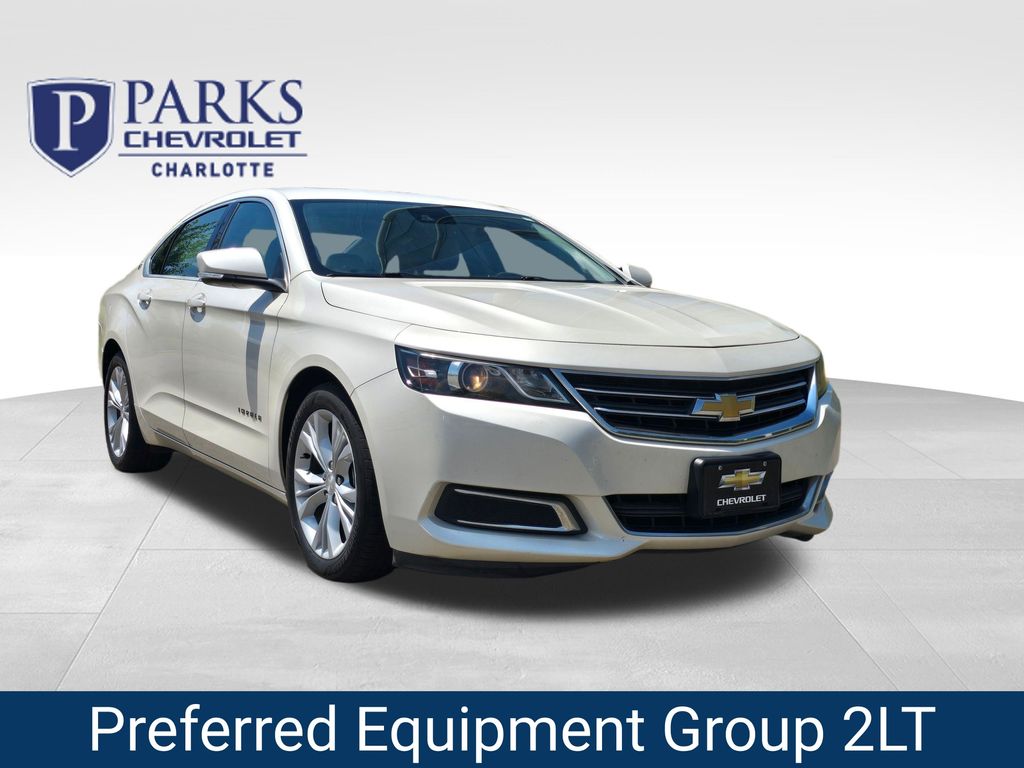 White Diamond Clearcoat 2014 Chevrolet Impala Sedan Front-Wheel Drive 6-Speed Automatic Overdrive