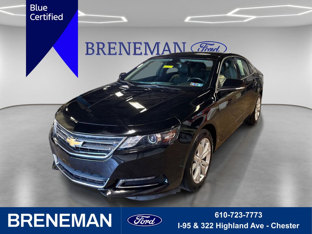 Black 2020 Chevrolet Impala Sedan Front-Wheel Drive 6-Speed Automatic Overdrive