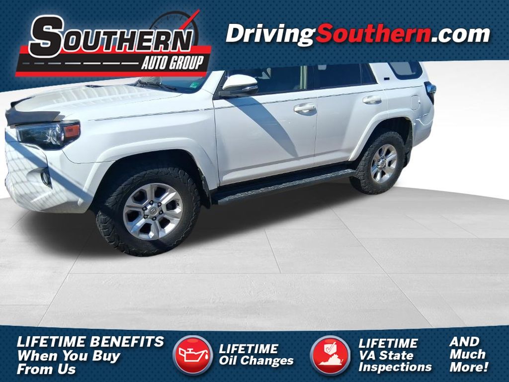 Super White 2018 Toyota 4Runner SR5 Premium 4WD SUV / Crossover Four-Wheel Drive 5-Speed Automatic Overdrive