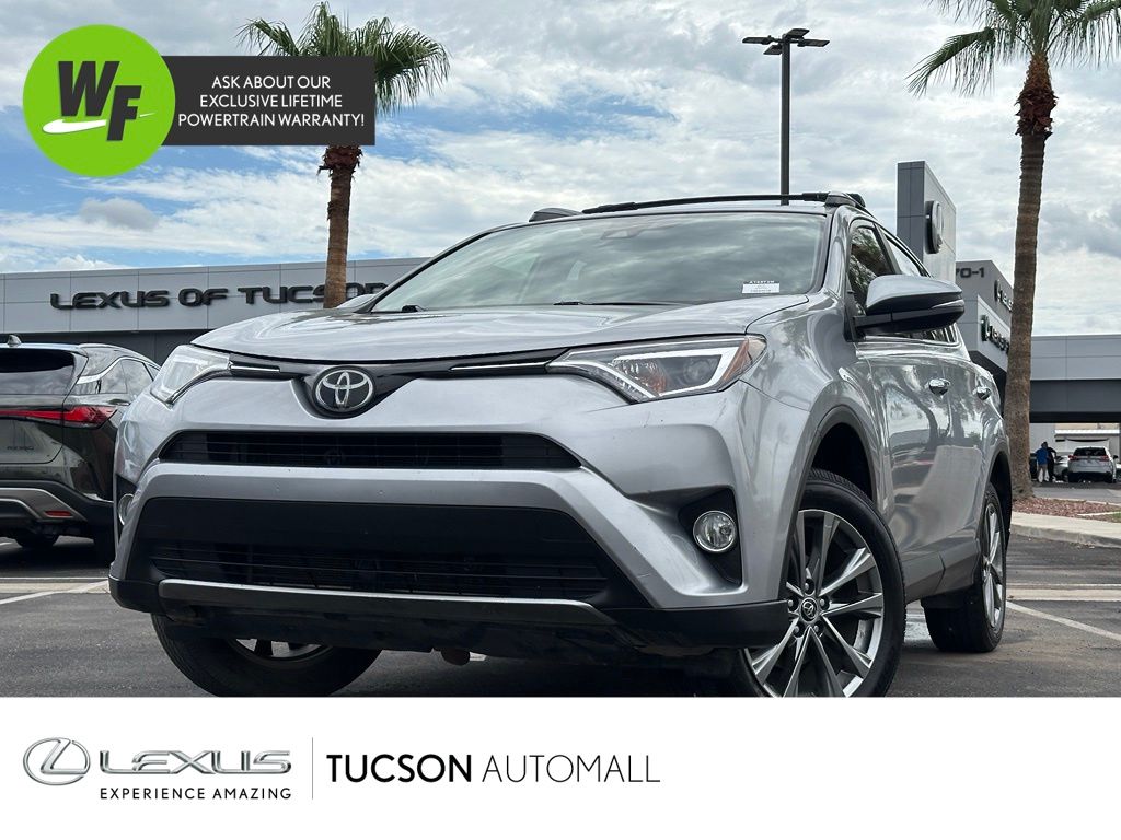 Silver Sky Metallic 2018 Toyota RAV4 SUV / Crossover Front-Wheel Drive 6-Speed Automatic