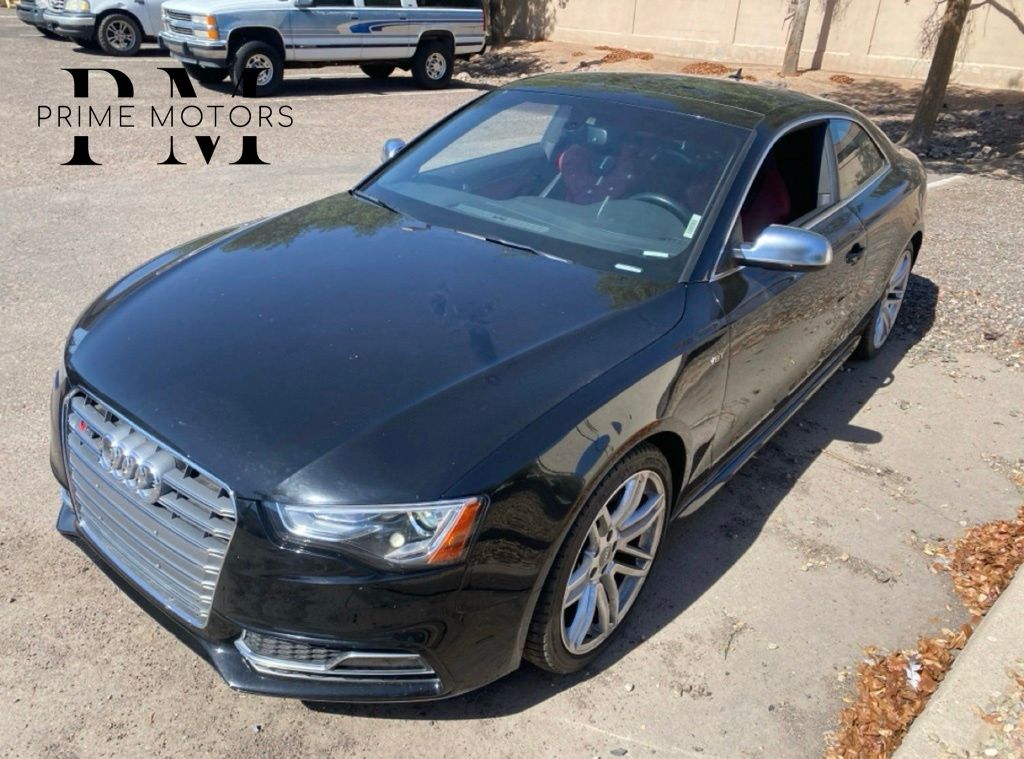 Black 2015 Audi S5 Coupe All-Wheel Drive 7-Speed Automatic