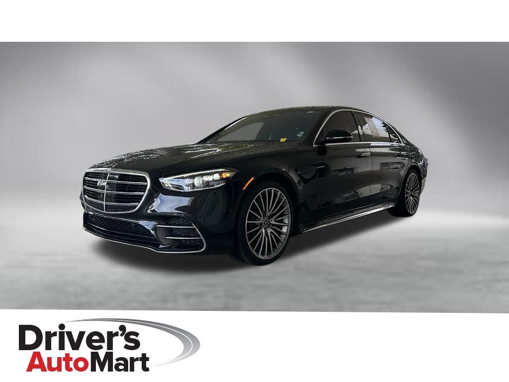 Black 2023 Mercedes-Benz S-Class Sedan All-Wheel Drive 9-Speed Automatic