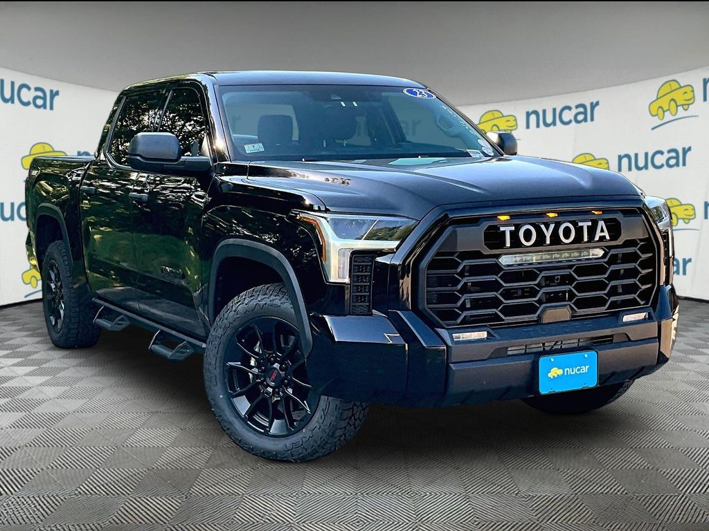 Midnight Black Metallic 2023 Toyota Tundra Pickup Truck Four-Wheel Drive Automatic