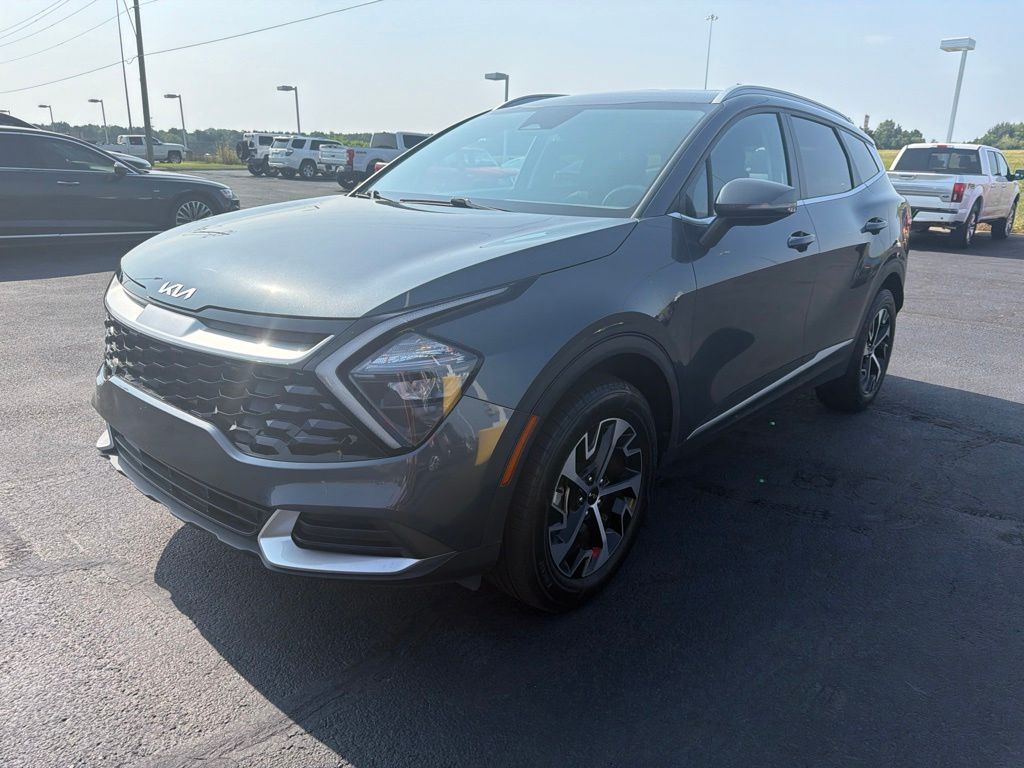 Gravity Gray 2023 Kia Sportage Hybrid SUV / Crossover All-Wheel Drive 6-Speed Automatic
