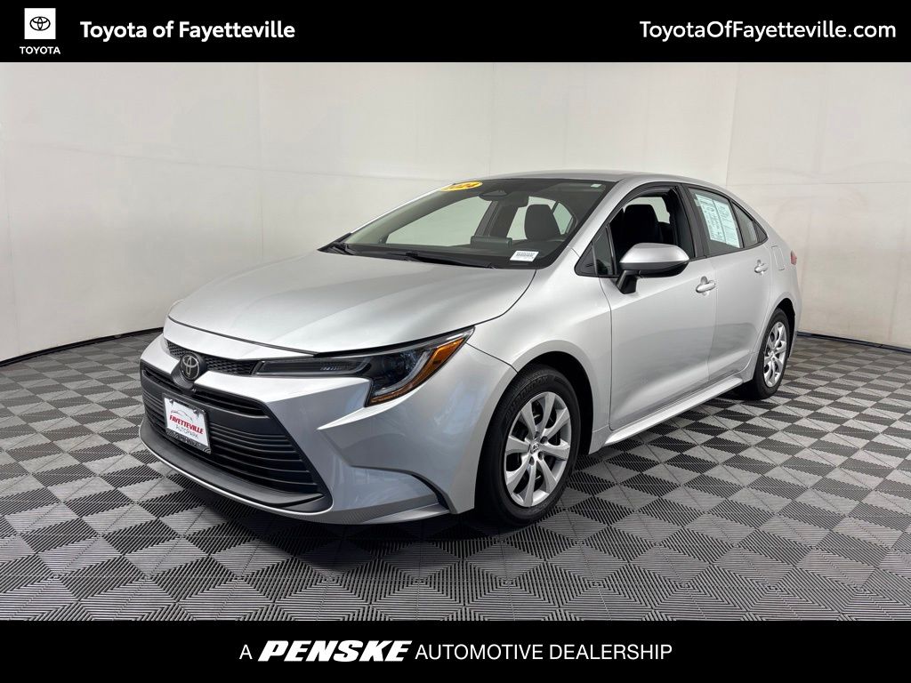 Classic Silver Metallic 2024 Toyota Corolla Sedan Front-Wheel Drive Continuously Variable Transmission