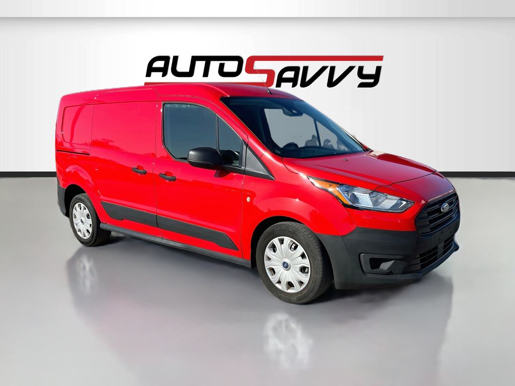 Race Red 2023 Ford Transit Connect Van Front-Wheel Drive 8-Speed Automatic