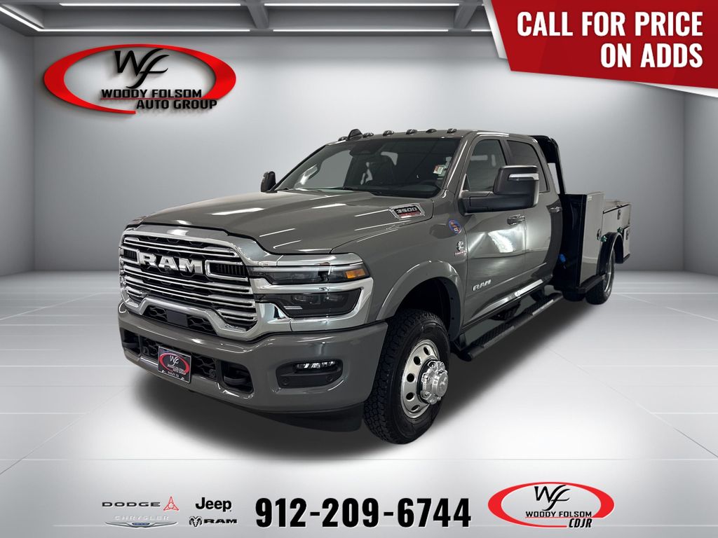 Gray Clearcoat 2026 RAM 3500 Chassis Pickup Truck Four-Wheel Drive 8-Speed Automatic