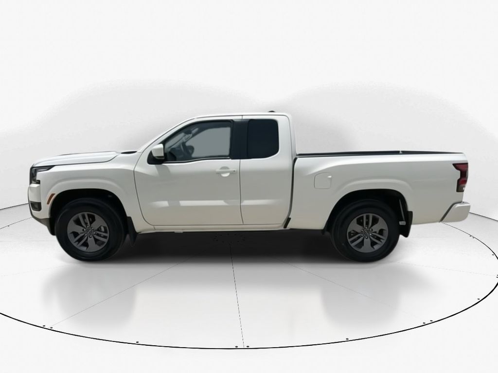 2025 Glacier White Nissan Frontier SV RWD Truck