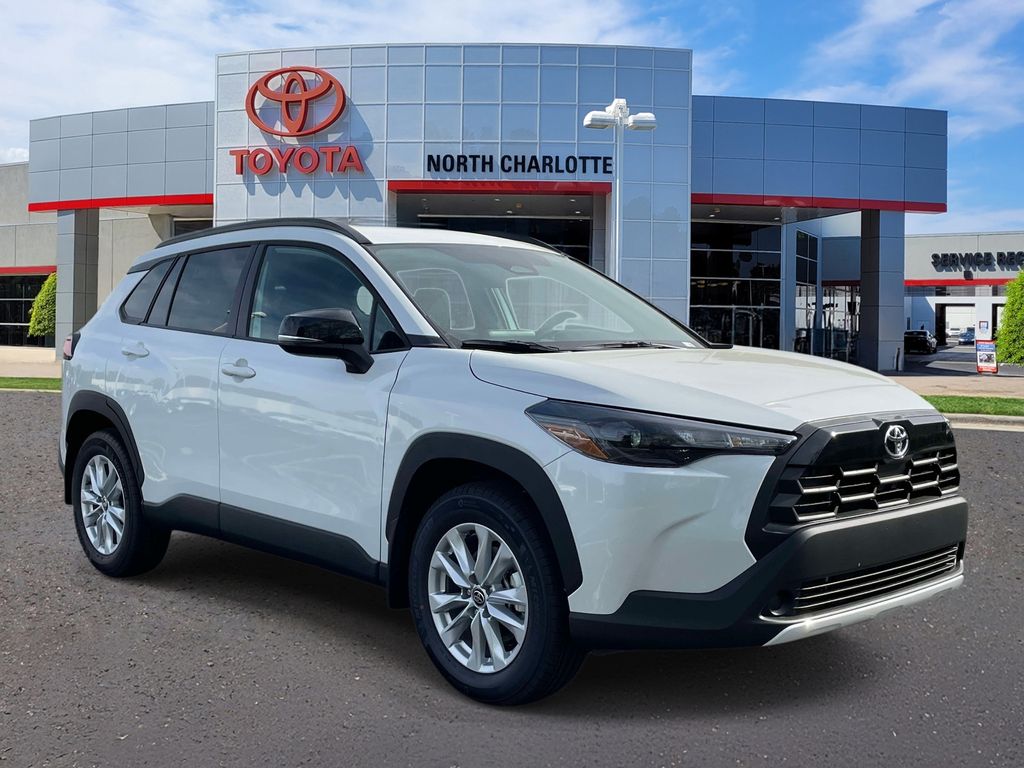 Pearl 2026 Toyota Corolla Cross LE FWD SUV / Crossover Front-Wheel Drive Continuously Variable Transmission