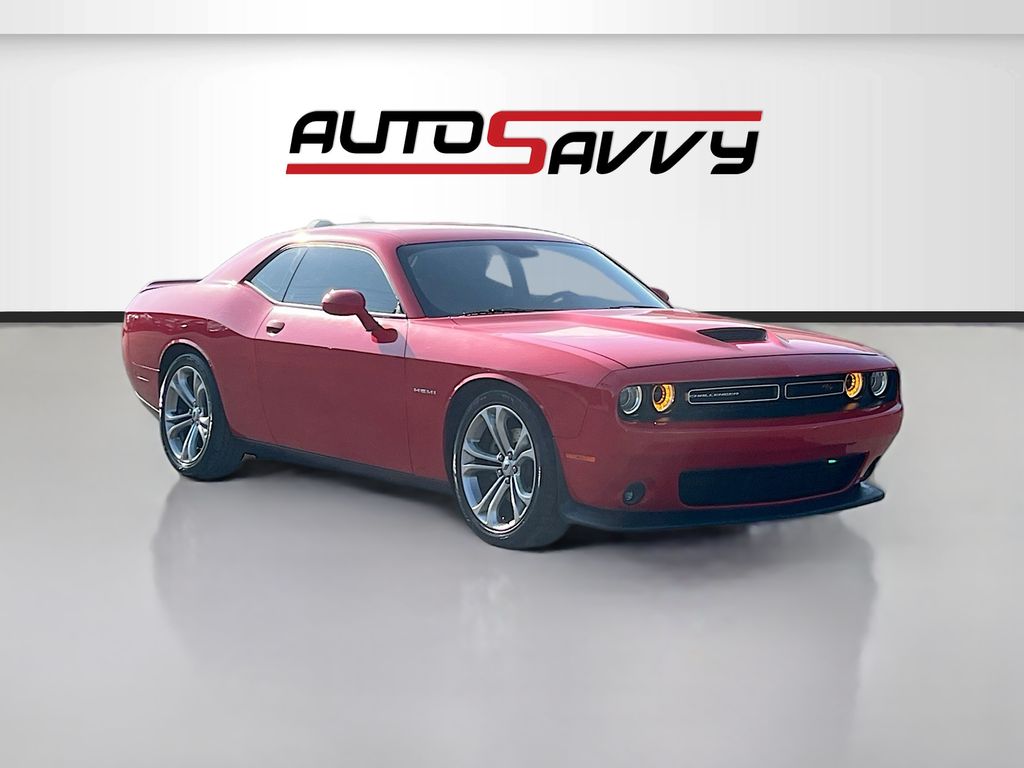 Torred Clearcoat 2021 Dodge Challenger Coupe Rear-Wheel Drive 8-Speed Automatic