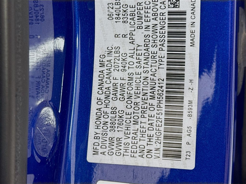 Used Car 2023 Honda Civic  Sport For Sale Under $25,000 In Austin, Texas