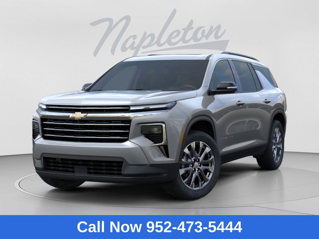 Sterling Gray Metallic 2026 Chevrolet Traverse SUV / Crossover Four-Wheel Drive 8-Speed Automatic