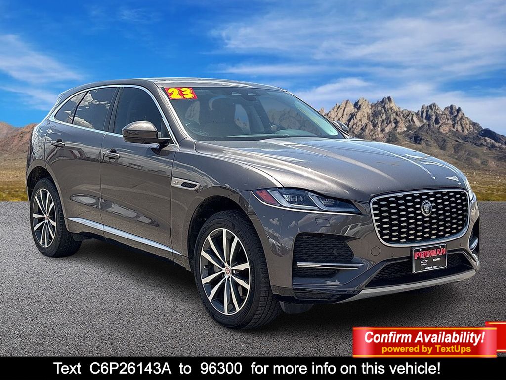 Champagne 2023 Jaguar F-PACE SUV / Crossover All-Wheel Drive 8-Speed Automatic