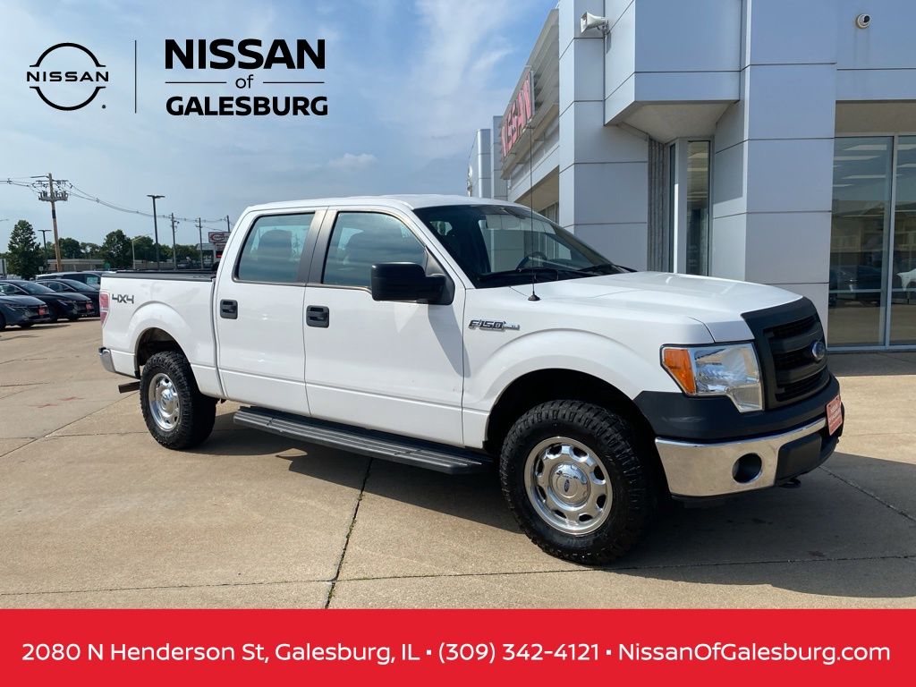 Oxford White 2014 Ford F-150 Pickup Truck Four-Wheel Drive 6-Speed Automatic