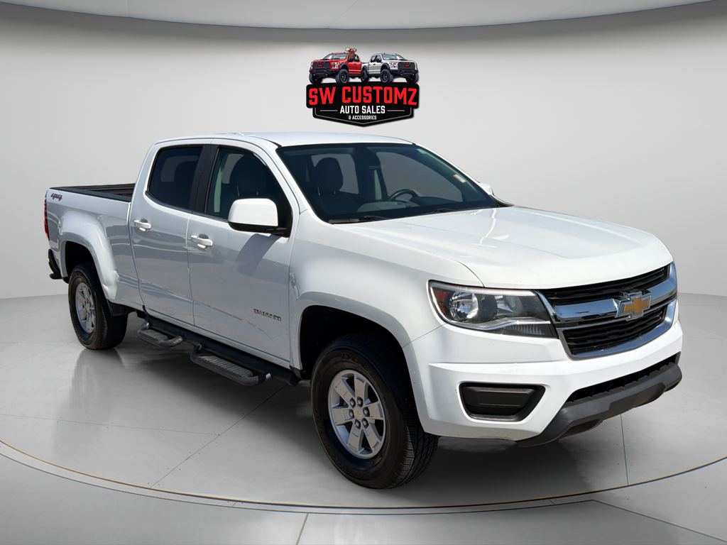 Summit White 2020 Chevrolet Colorado Pickup Truck Four-Wheel Drive 8-Speed Automatic