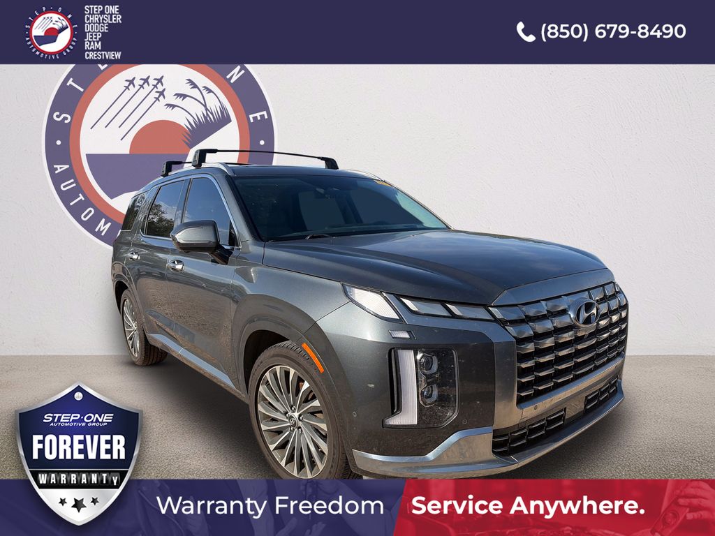 Gray (Steel Graphite) 2023 Hyundai Palisade SUV / Crossover Front-Wheel Drive 8-Speed Automatic