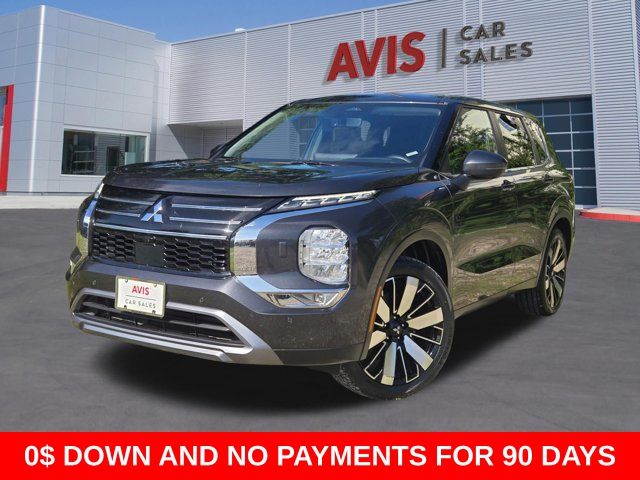 Gray 2025 Mitsubishi Outlander SE FWD SUV / Crossover Front-Wheel Drive Continuously Variable Transmission