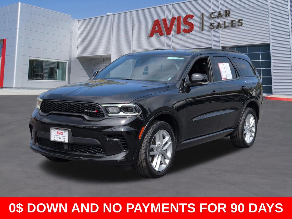 Black Clearcoat 2025 Dodge Durango GT Plus AWD SUV / Crossover All-Wheel Drive 8-Speed Automatic